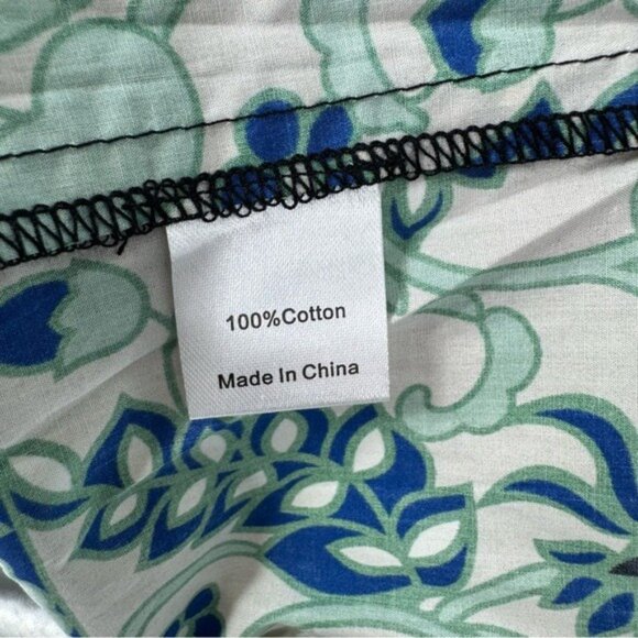 Tuckernuck | NEW Batik Floral Hampton Pull On Cotton Maxi Skirt Size XXXL - Picture 11 of 11